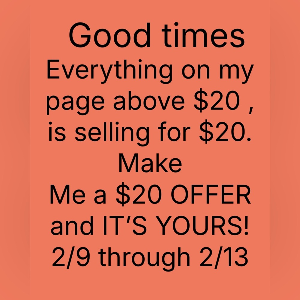 Promotional Offer Sign